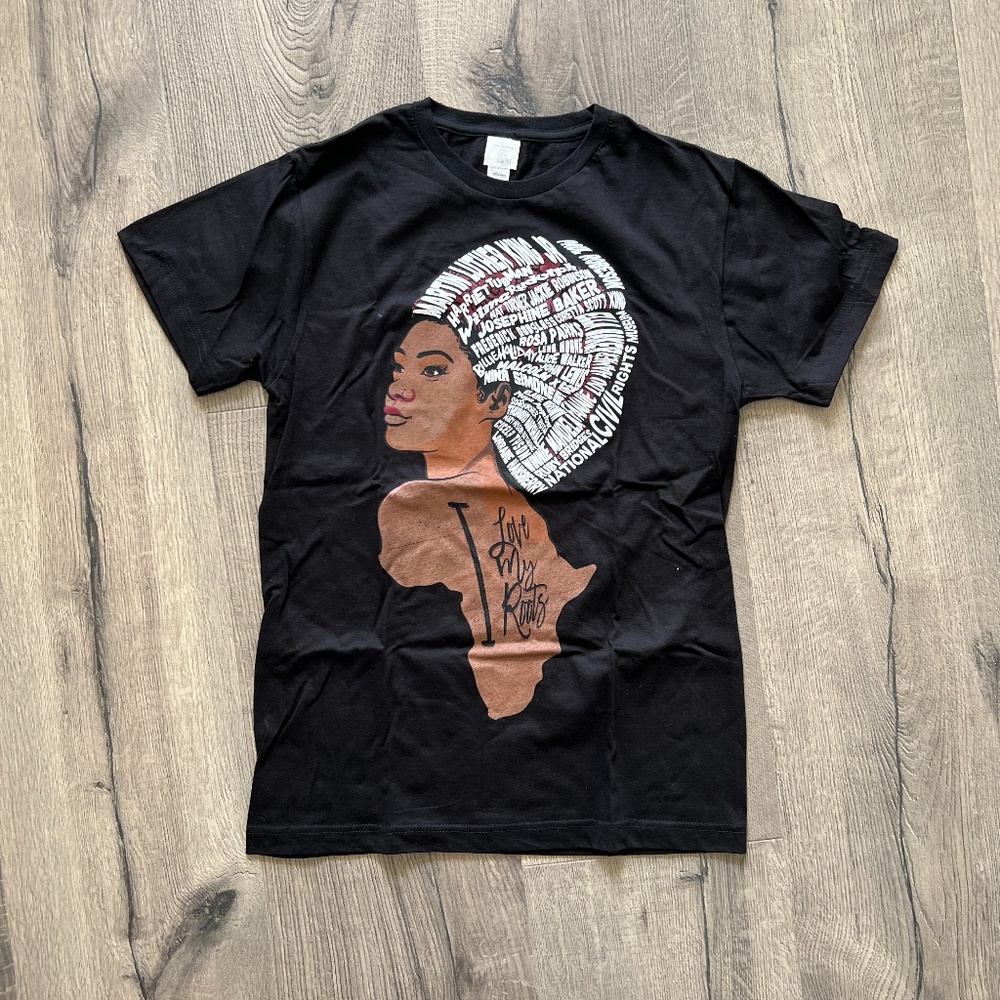 I Love My Roots Black History Month Shirt S